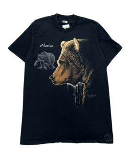 Koszulka Vintage Czarna Alaska (l)
